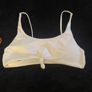 White Bikini Top